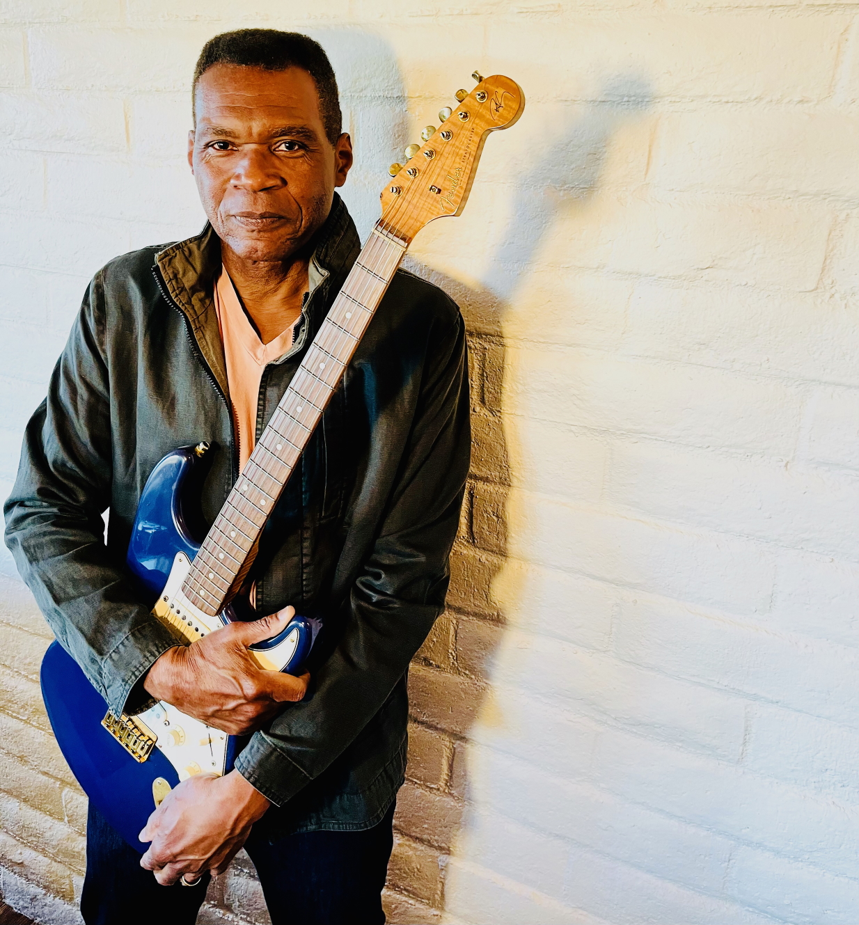 Robert Cray Standing Up with Guitar