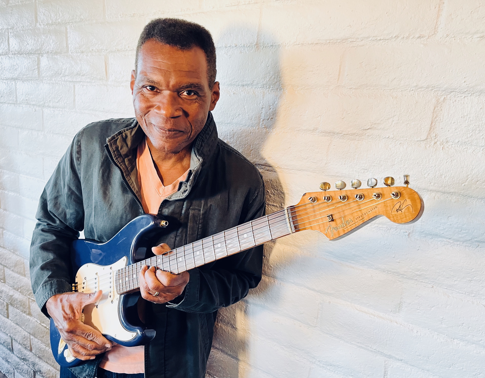 Robert Cray Standing Up With His Guitar